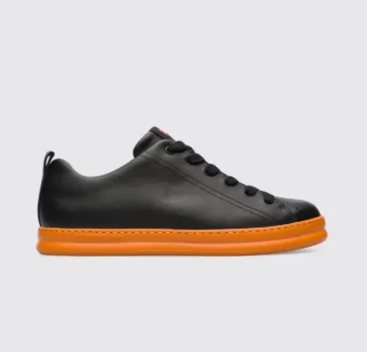 Camper Runner K100226-056 Sneakers Hombre negro naranja
