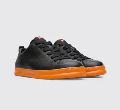 Camper Runner K100226-056 Sneakers Hombre negro naranja