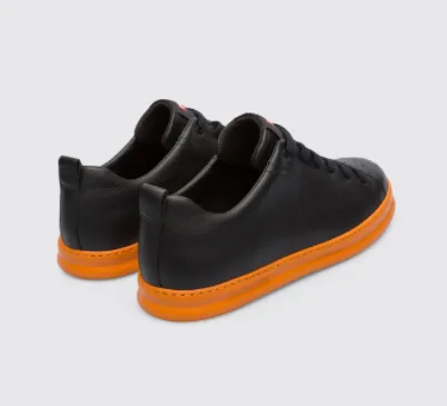 Camper Runner K100226-056 Sneakers Hombre negro naranja