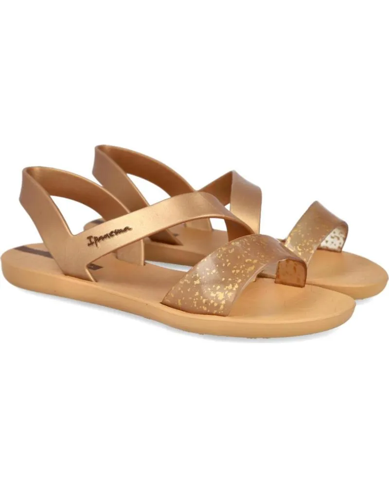 Sandalias IPANEMA  de Mujer 82429 VIBE SANDAL MUJER  BEIGE-ORO