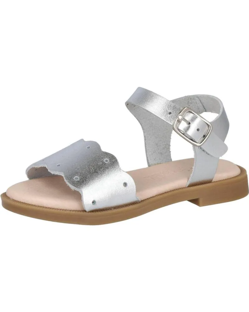 Sandalias L&R SHOES  de Niña LR SHOES 15258 SANDALIAS NINA  PLATA