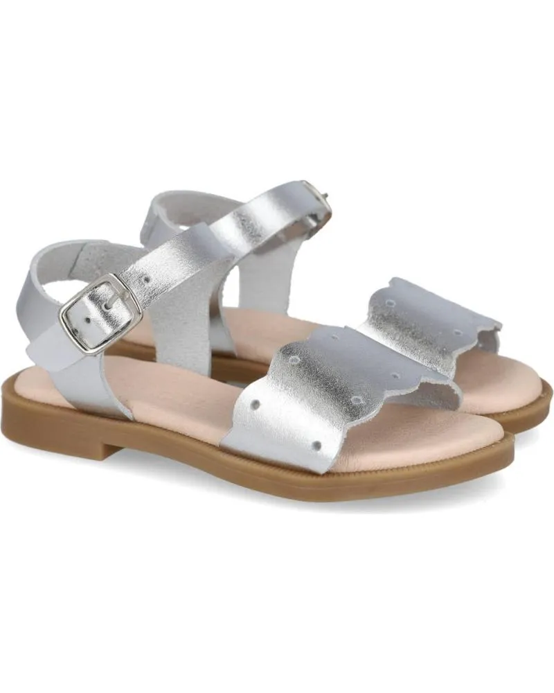 Sandalias L&R SHOES  de Niña LR SHOES 15258 SANDALIAS NINA  PLATA