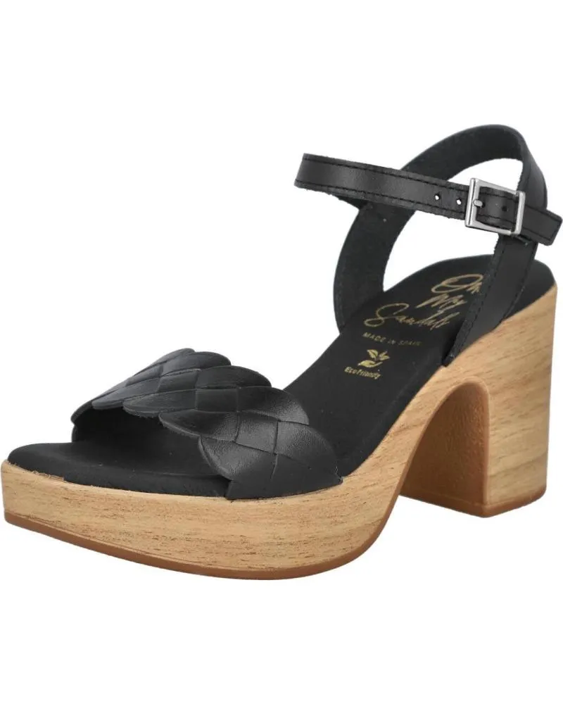 Sandalias OH MY SANDALS  de Mujer 5388 SANDALIAS DE TACON ALTO MUJER  NEGRO
