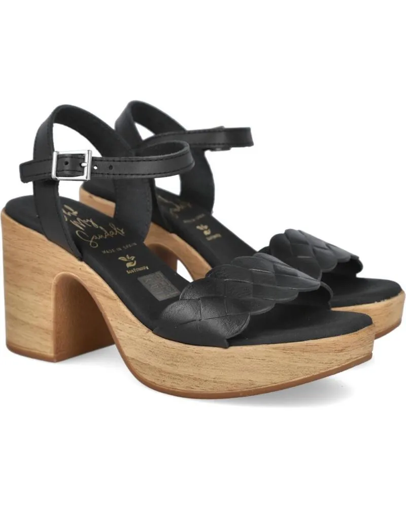Sandalias OH MY SANDALS  de Mujer 5388 SANDALIAS DE TACON ALTO MUJER  NEGRO