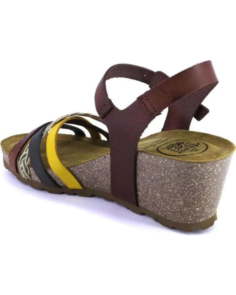 Sandalias THE HAPPY MONK  de Mujer RIVIERA003 SANDALIAS DE MUJER PIEL  KAKI