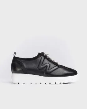 Sneakers Wonders A-2410 Mujer negra publicidad