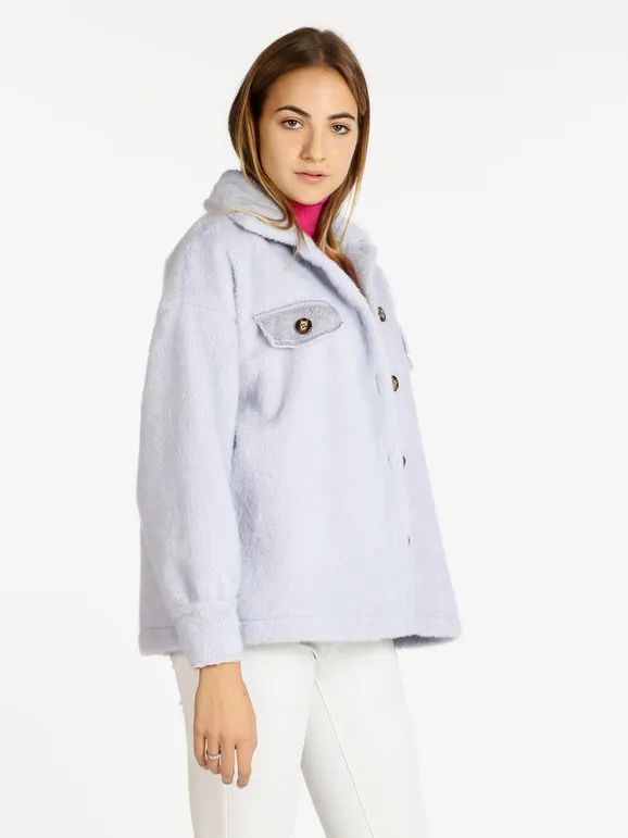 Vanita Chaqueta de piel sintética para mujer