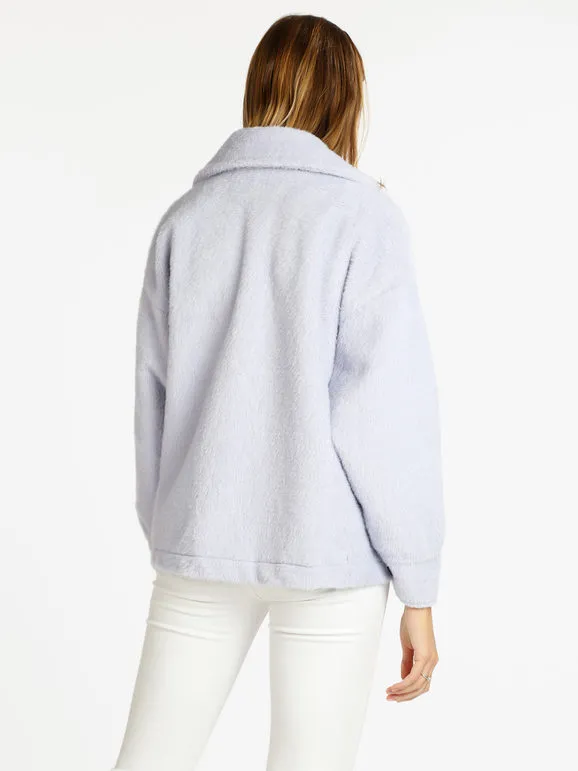 Vanita Chaqueta de piel sintética para mujer