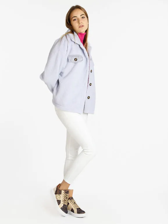 Vanita Chaqueta de piel sintética para mujer