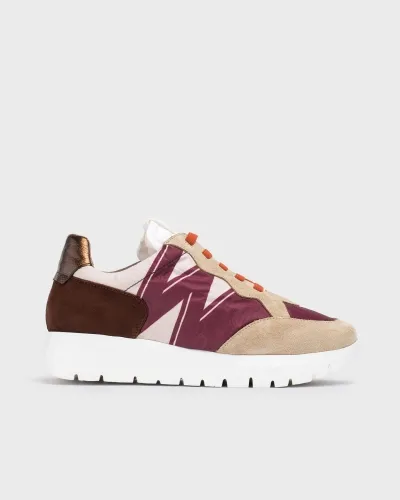Wonders sneakers A2452 Odisei trend nylon beige vino anuncio tv