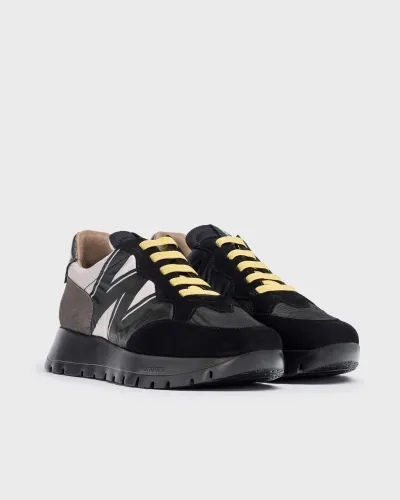 Wonders sneakers A2452 Odisei trend nylon negro anuncio tv