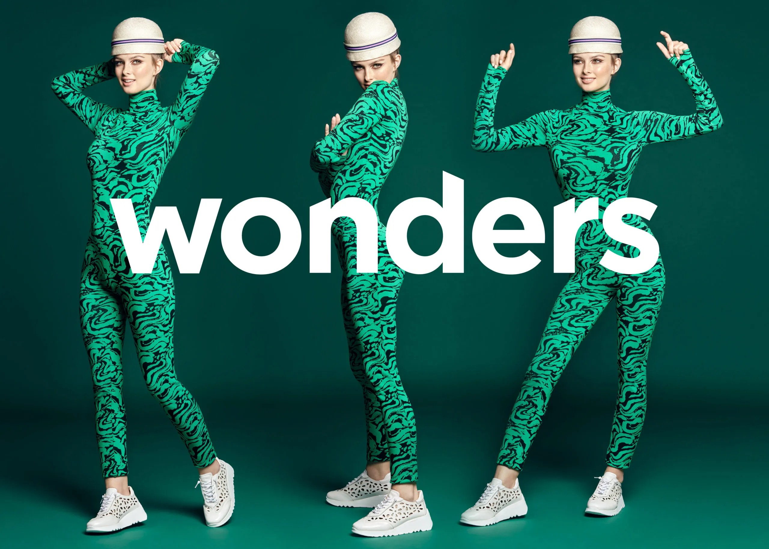 Wonders sneakers E-6705 Mujer wild off publicidad